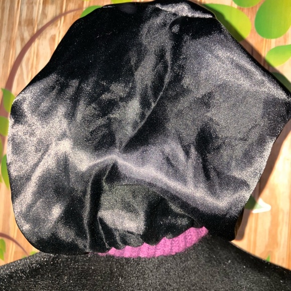 Purple Knit Beanie Hat - Picture 2 of 2